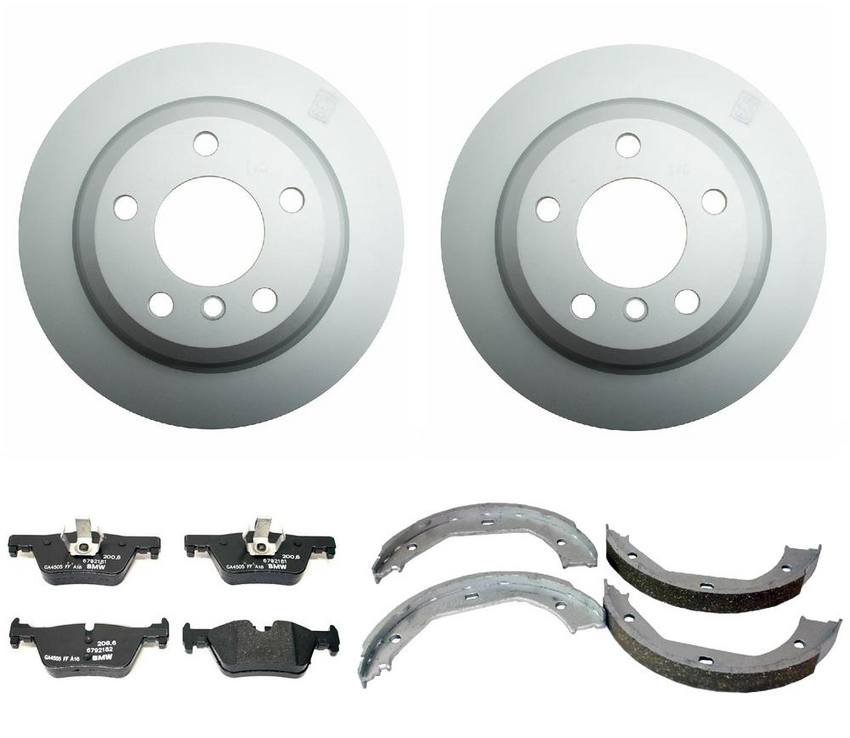 BMW Brake Kit - Pads and Rotors Rear (300mm)